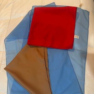 Fabulous Vintage  50’s polyester scarves